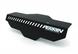 Perrin Performance Black Pulley Cover for Subaru WRX, STI, and Impreza (Part #PSP-ENG-150BK)