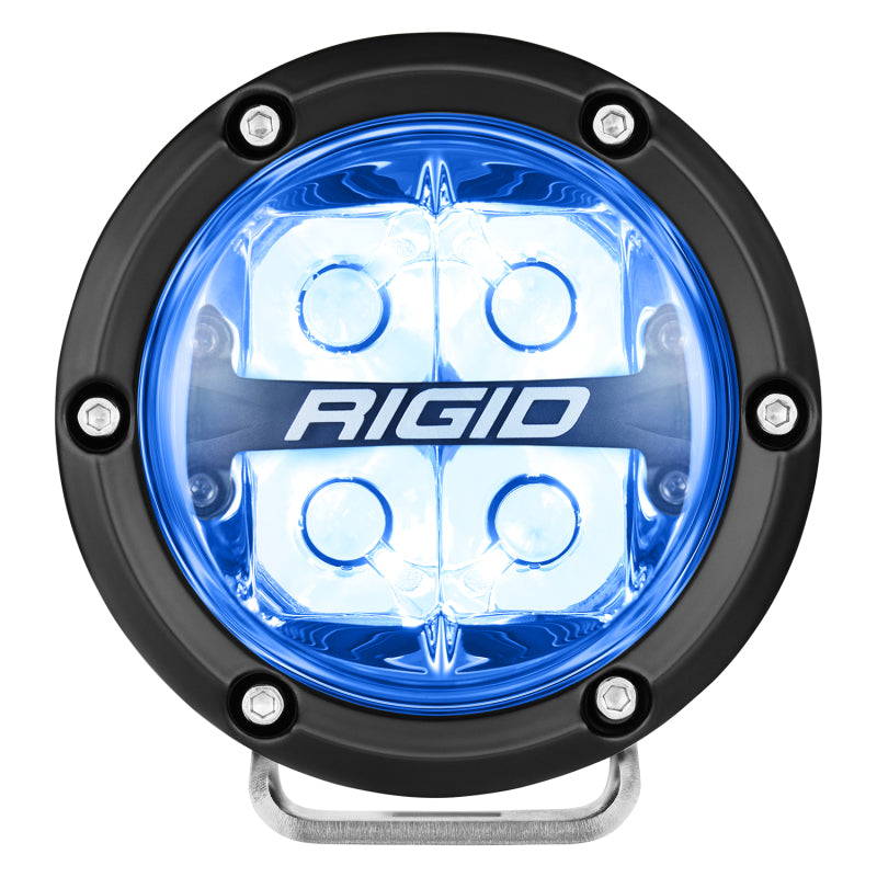 Rigid Industries 360-Series 4 Inch RGBW LED Off-Road Spot Beam Light Pair
