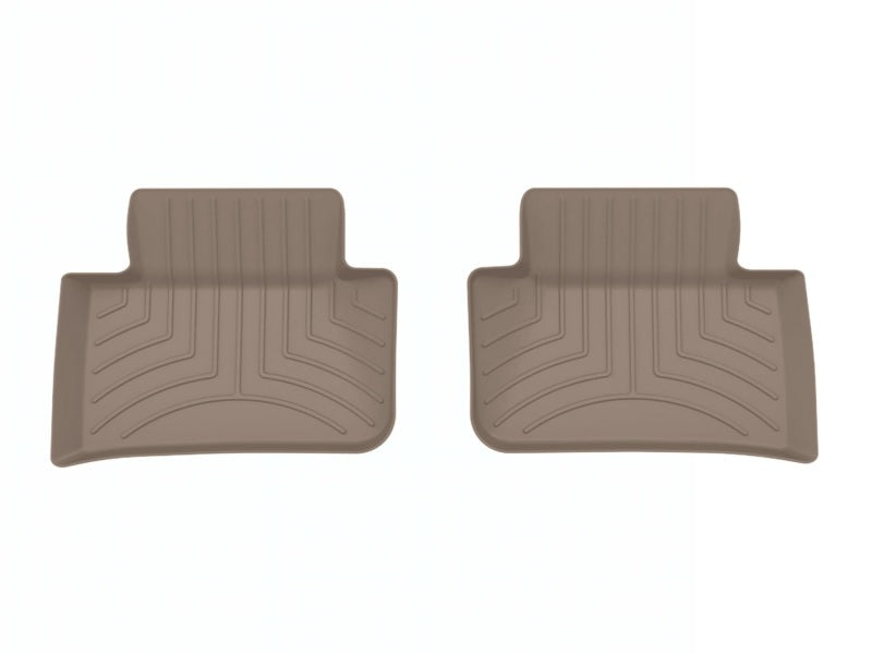 WeatherTech 15-25 Porsche Macan Rear FloorLiner HP in Tan - Custom Fit for Enhanced Protection
