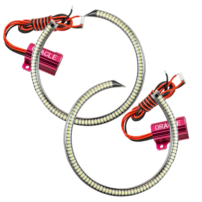 Oracle Lighting Ford Mustang 10-13 WP LED Fog Halo Kit with White SMD Halos - Part #orl1334-001