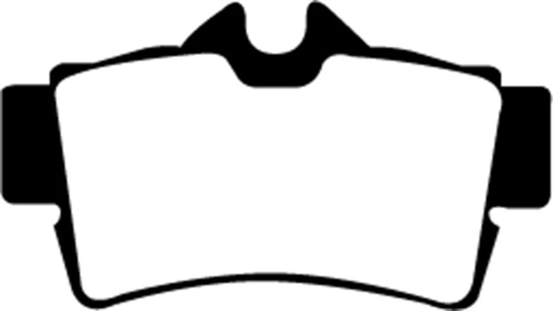 EBC Yellowstuff Rear Brake Pads for Ford Mustang 2000-2004 * High-Performance Street and Track Use