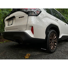 Load image into Gallery viewer, Rally Armor 25-26 Subaru Forester &amp; Hybrid Black UR Mud Flap with Grey Logo - Durable Polyurethane Protection