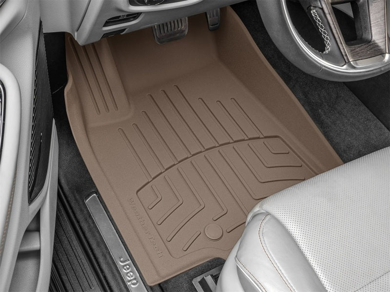 WeatherTech 21-23 Jeep Grand Cherokee L Front FloorLiner HP in Tan