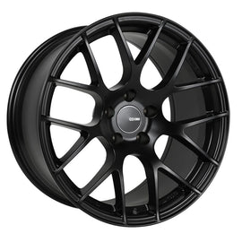 Enkei Raijin 18x8.5 Inch Matte Black Alloy Wheel with 38mm Offset and 5x120 Bolt Pattern