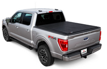 Load image into Gallery viewer, LEER Group SR250 66GS14 Soft Rolling Tonneau Cover for 6 ft 6 in Bed - Fits 2015 GMC Sierra 2500 HD and Chevrolet Silverado 3500 HD