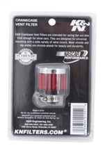 Load image into Gallery viewer, K&amp;N Engineering K&amp;N 62-2470 Crankcase Vent Filter with Chrome Top and Base