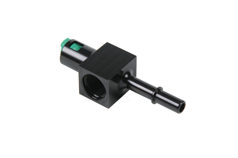 Aeromotive 3/8 Inch Quick Connect with AN-08 Fuel Access Port and 1/8 Inch NPT Gauge Port