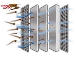 aFe MagnumFLOW IAF PDS Universal Air Filter with Pro DRY S Media * 5 in x 6-1/2 in x 4-3/4 in