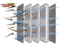 Load image into Gallery viewer, aFe MagnumFLOW IAF PDS Universal Air Filter with Pro DRY S Media * 5 in x 6-1/2 in x 4-3/4 in