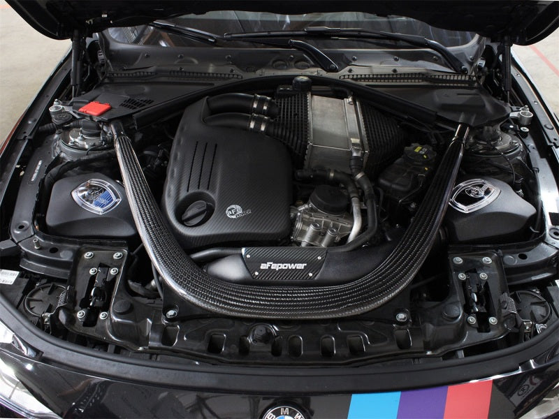 aFe Momentum Pro 5R Cold Air Intake System for BMW M2 Competition, M3, and M4 (2015-2019) with Pro 5R Filter