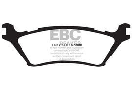 EBC Greenstuff 15+ Ford F-150 2.7 Twin Turbo Rear Brake Pads * Heavy Duty Offroad Performance