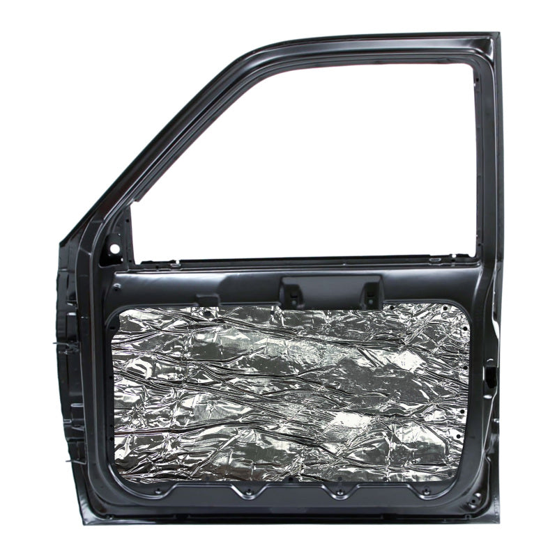 DEI Universal 2-Door Vapor Barrier Kit for Automotive Insulation and Noise Reduction
