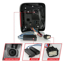 Load image into Gallery viewer, ANZO 18-19 Jeep Wrangler JL LED Taillights - Black Pair by ANZO Part Number anz311295