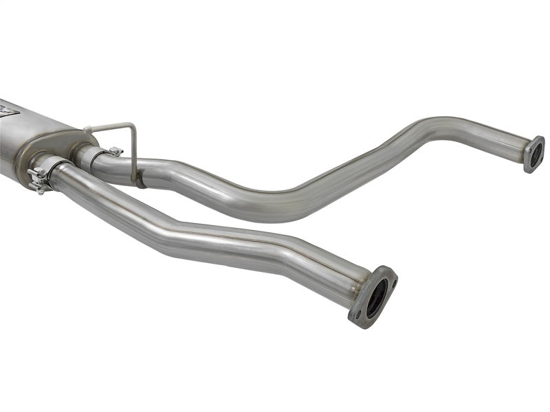 aFe Power Rebel Series 2-1/2 Inch Stainless Steel Cat-Back Exhaust System with Black Tips for 2016-2017 Nissan Titan V8 5.6L
