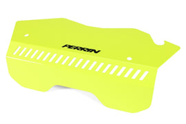 Perrin Performance Neon Yellow Pulley Cover for 2022-2025 Subaru WRX - Tall Version (Without PERRIN AOS)