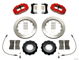 Wilwood Narrow Superlite Red 6R Front Kit with 12.88-inch Slotted Rotor for 2005-2015 Toyota Tacoma