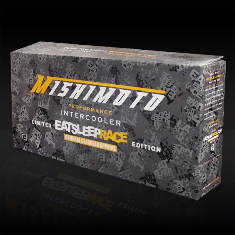 Mishimoto Eat Sleep Race Special Edition Gold M-Line Intercooler for Universal Fitment