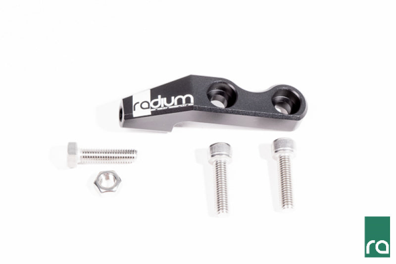 Radium Engineering Mitsubishi Evo 8-10 Clutch Fork Stop - Precision Laser Etched and Anodized Support