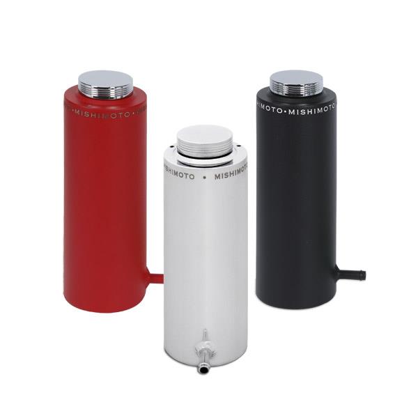 Mishimoto Aluminum Coolant Reservoir Tank - Wrinkle Red for Ford F-250 Super Duty (2000-2003)
