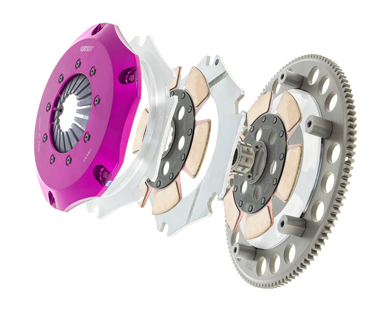 Exedy Hyper Compe-R Twin Cerametallic Clutch Kit for Acura and Honda Models – Part Number exeHM032SBL