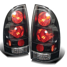 Spyder Euro Style Tail Lights for Toyota Tacoma 2005-2015 in Black * Part #ALT-YD-TT05-BK