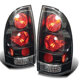 Spyder Euro Style Tail Lights for Toyota Tacoma 2005-2015 in Black * Part #ALT-YD-TT05-BK