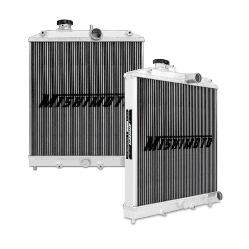Mishimoto Honda Civic / Del Sol X-Line Aluminum Radiator - High-Performance 3-Row Cooling System with 2-Inch Thick Core