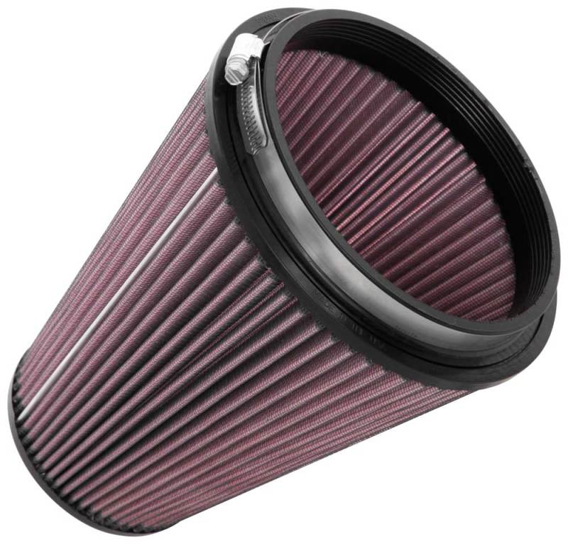 K&N Engineering Universal Clamp-On Air Filter 6 inch Flange / 7-1/2 inch Body / 4-1/2 inch Top / 9 inch Height