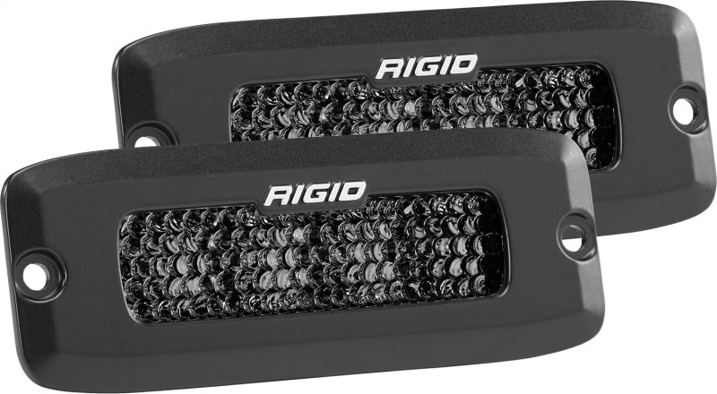 Rigid Industries SR-Q Series PRO Midnight Edition Spot LED Lights * Pair