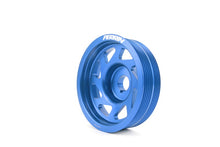 Load image into Gallery viewer, Perrin Performance Lightened Crank Pulley for Subaru Impreza and STI - Blue (Part PS PSP-ENG-100BL)