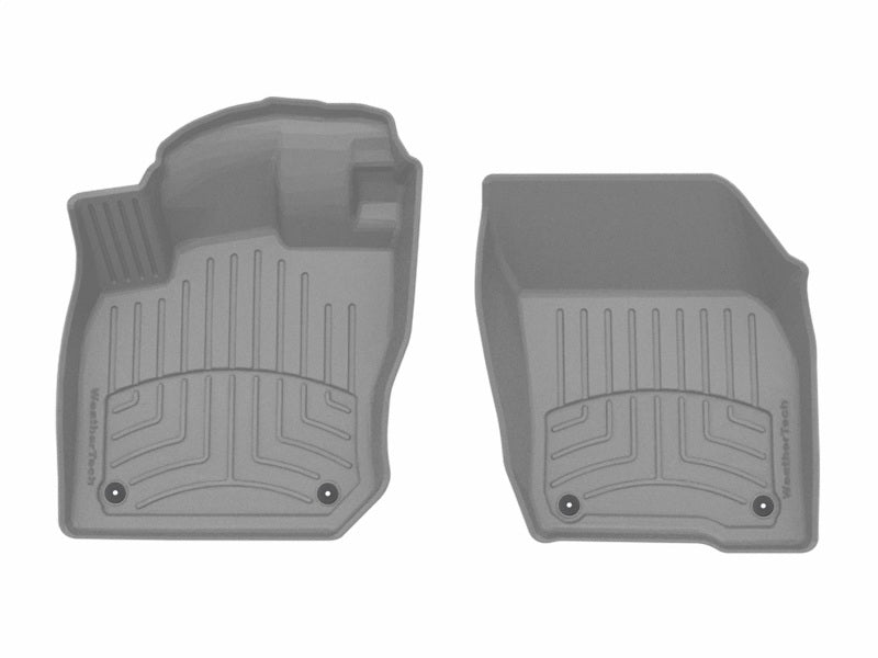 WeatherTech FloorLiner HP Front Floor Mats for 2025–2026 Volkswagen Tiguan, Gray – Part 4619061IM