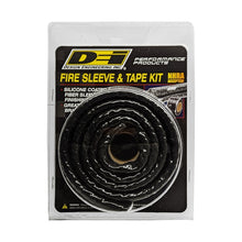 Load image into Gallery viewer, DEI Fire Sleeve and Tape Kit 1 Inch Inner Diameter x 3 Feet for Automotive Heat Protection