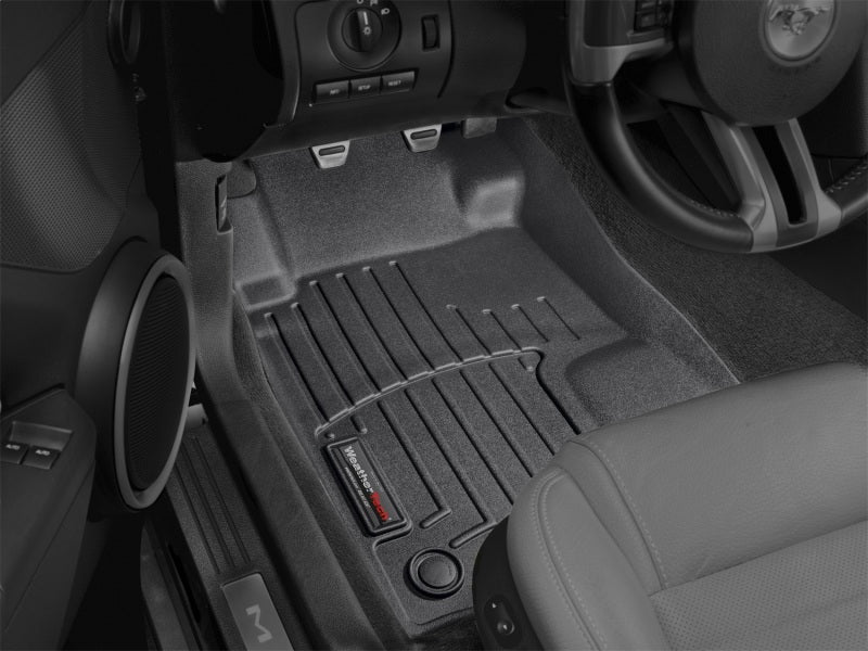 WeatherTech DigitalFit Front FloorLiner for Ford Mustang 2011-2013 in Black