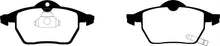 Load image into Gallery viewer, EBC Redstuff Ceramic Low Dust Front Brake Pads for Saab 9-5 and 9-3 2001-2007