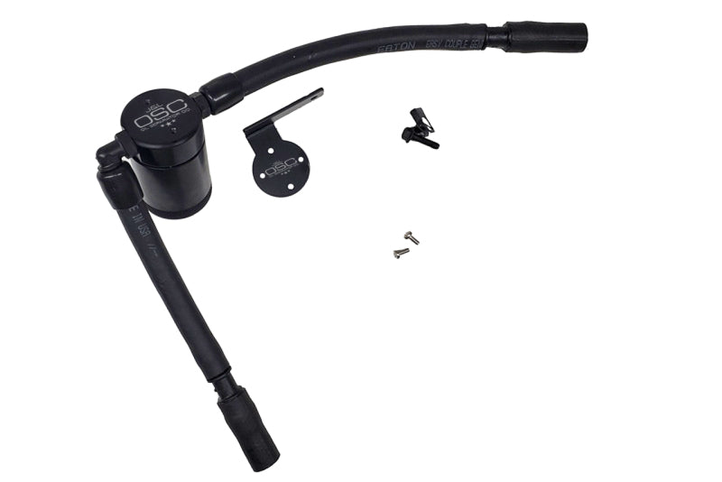 J&L JLT3053P-B Oil Separator 3.0 Passenger Side, Black Anodized for 2016-2019 Ford Escape 1.5L EcoBoost