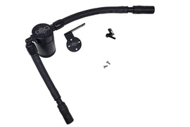 J&L JLT3053P-B Oil Separator 3.0 Passenger Side, Black Anodized for 2016-2019 Ford Escape 1.5L EcoBoost
