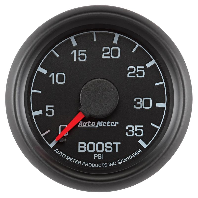 AutoMeter Factory Match Ford 52.4mm Mechanical Boost Gauge - 0-35 PSI