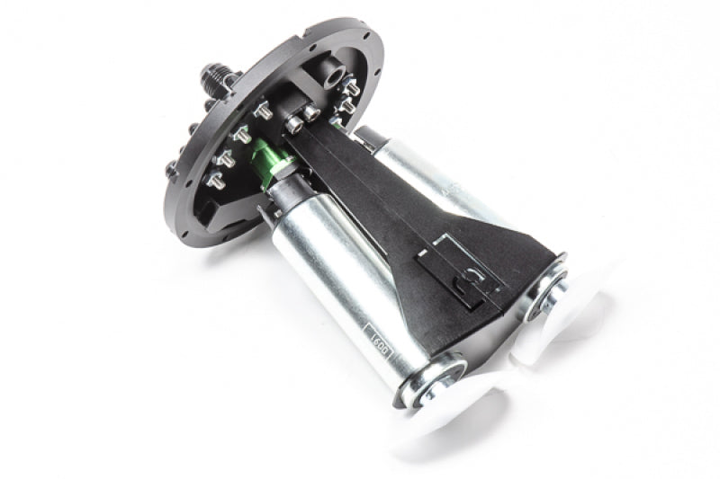Radium Engineering Multi-Pump Ti Automotive E5LM Fuel Surge Tank – Supports One or Two Pumps