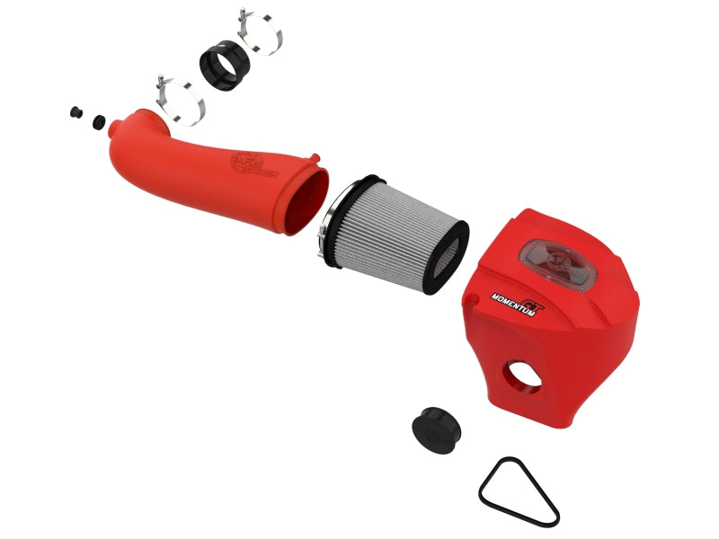 aFe Momentum GT Pro Dry S Stage-2 Cold Air Intake System for Dodge Challenger and Charger R/T 5.7L HEMI * Red