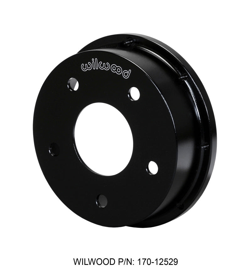 Wilwood HD Series Fixed Mount Rotor Hat - Rear Drag 1.96-inch Offset, 5 x 4.75-inch Bolt Pattern