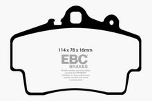 Load image into Gallery viewer, EBC Redstuff Ceramic Low Dust Front Brake Pads for Porsche Boxster and Cayman * Part Number D737
