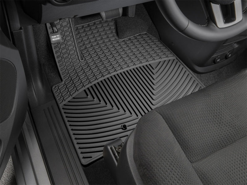 WeatherTech All-Weather Front Floor Mats for 2011-2013 Chrysler Town & Country and Dodge Grand Caravan - Black