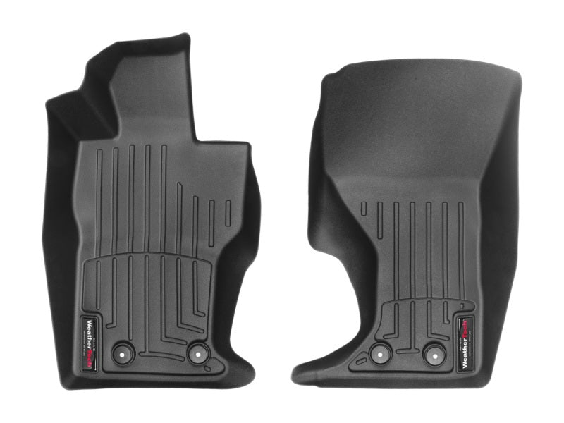 WeatherTech DigitalFit Front FloorLiners for Mazda MX-5 Miata and Fiat 124 Spider * Black