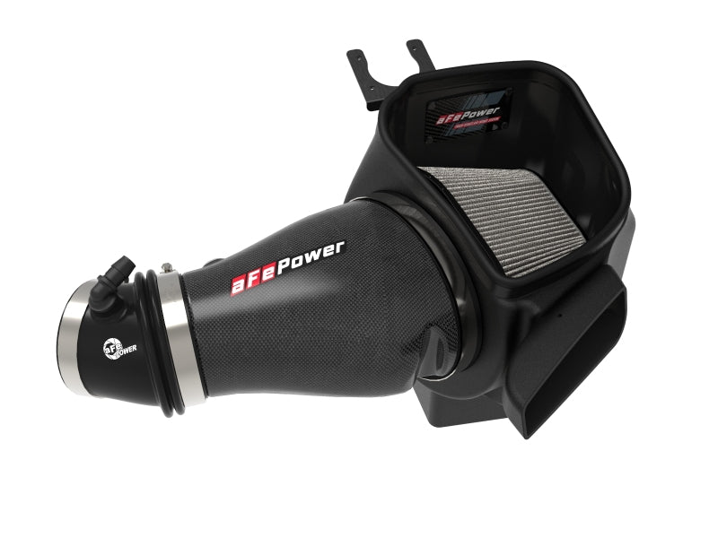 aFe Track Series Carbon Fiber Pro Dry S Air Intake System for Jeep Grand Cherokee and Dodge Durango Hellcat - Part #AFE57-10009D