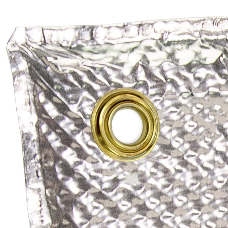 DEI Part Number dei10258 Universal 12x12 Inch Stainless Steel Heat Shield Pad with High-Temperature Insulation