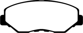 EBC Yellowstuff Front Brake Pads for Honda CR-V 2002-2006 * High-Performance Street and Track Use
