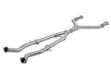 Load image into Gallery viewer, aFe Takeda 2.5in to 3in 304 Stainless Steel Y-Pipe Exhaust System for Infiniti Q50/Q60 V6-3.0L (2014-2016)