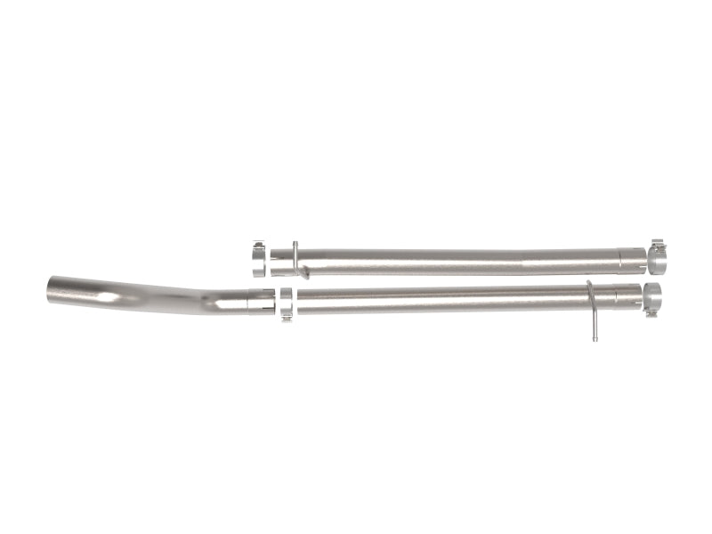 aFe Vulcan Series 3-inch Stainless Steel Muffler Delete Pipe for Ram 1500 TRX 2021-2024