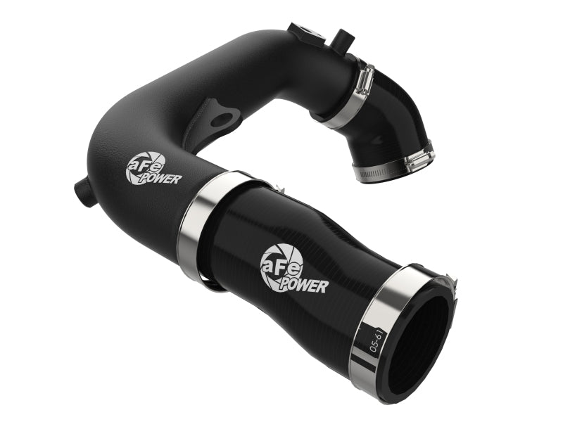 aFe BladeRunner 2-1/2 Inch Aluminum Hot Charge Pipe for Jeep Wrangler JL 2.0L Turbo - Black