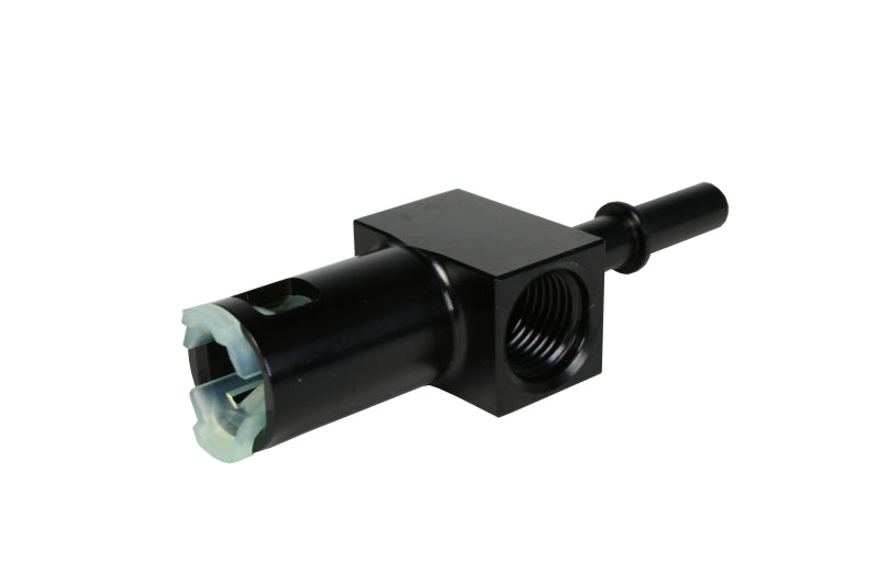 Aeromotive 5/16 inch Quick Connect with AN-06 Fuel Access Port and 1/8 inch NPT Gauge Port